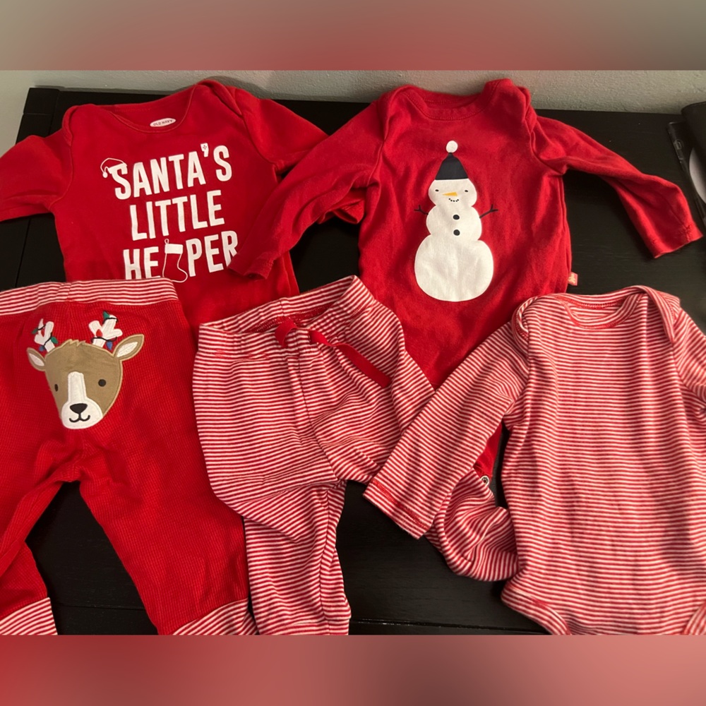 Holiday Set Size 3-6 Months